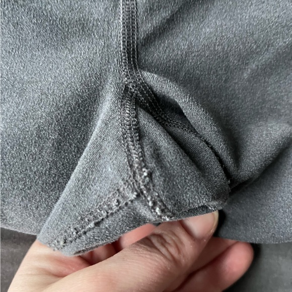 Isabel Maternity Active Legging Grey Crossover Belly Band - Picture 7 of 7